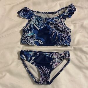 Carter's Blue and Purple Bikini Swim Set